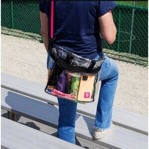 T-Mobile Tuesdays Stadium Approved Transparent Crossbody Clear Bag Tote - NEW